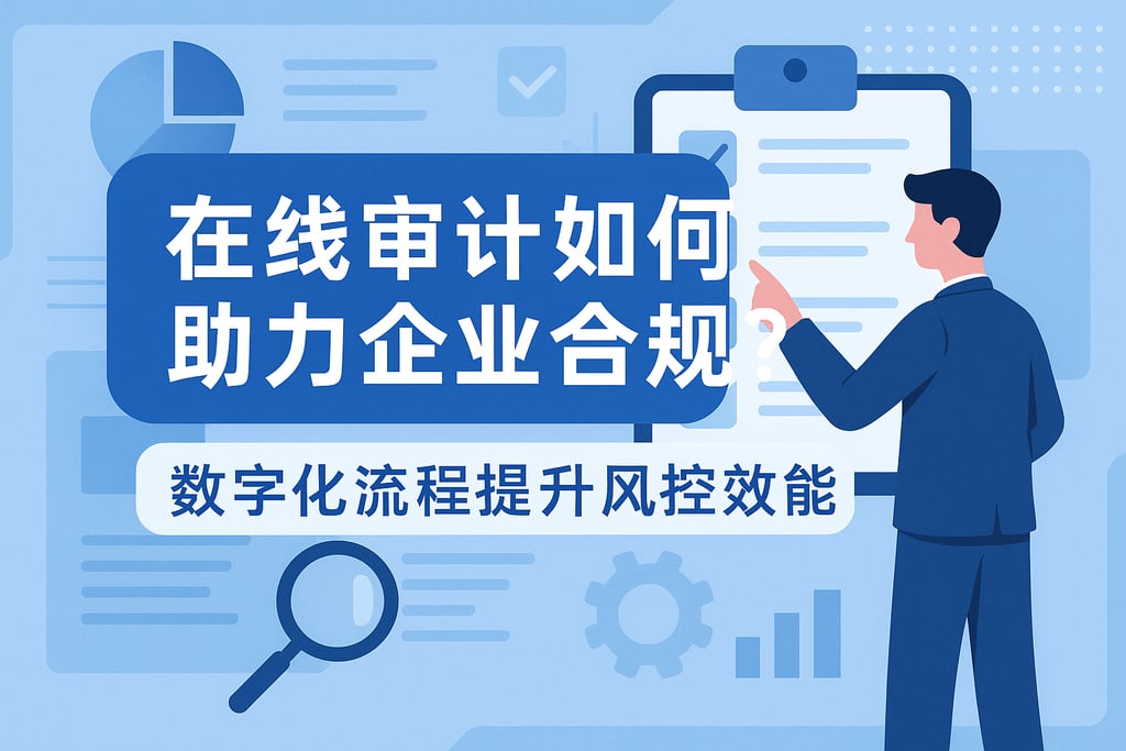 在线审计如何助力企业合规？数字化流程提升风控效能
