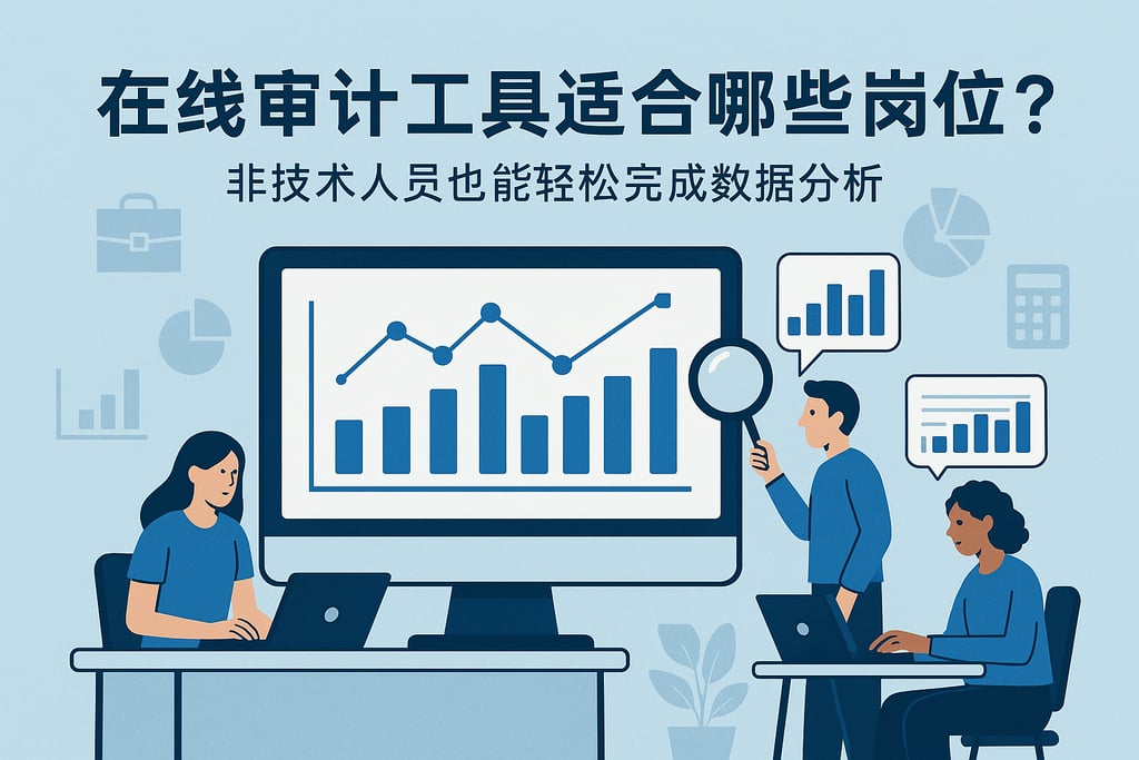 在线审计工具适合哪些岗位？非技术人员也能轻松完成数据分析