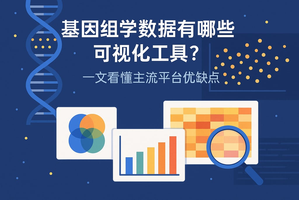 基因组学数据有哪些可视化工具？一文看懂主流平台优缺点
