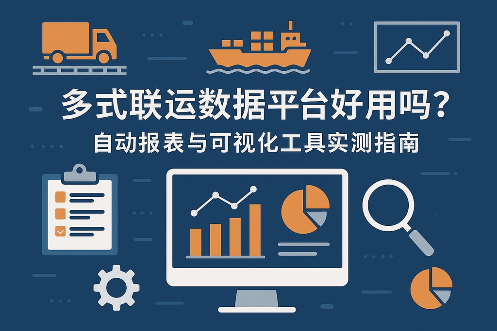 多式联运数据平台好用吗？自动报表与可视化工具实测指南