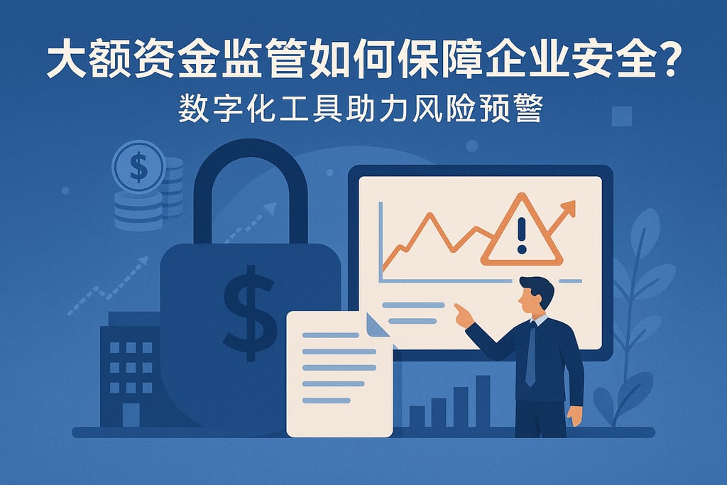 大额资金监管如何保障企业安全？数字化工具助力风险预警