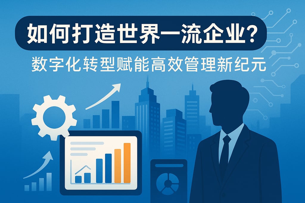如何打造世界一流企业？数字化转型赋能高效管理新纪元
