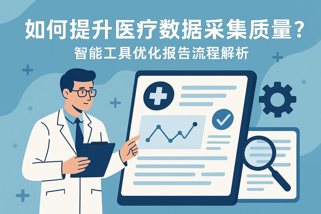 如何提升医疗数据采集质量？智能工具优化报告流程解析