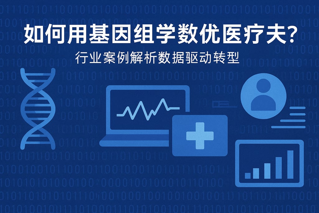 如何用基因组学数据优化医疗？行业案例解析数据驱动转型