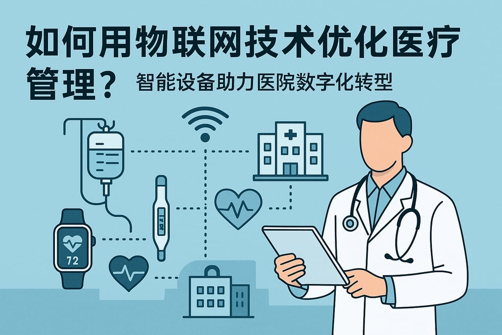 如何用物联网技术优化医疗管理？智能设备助力医院数字化转型