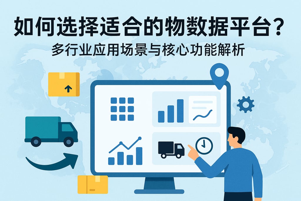 如何选择适合的物流数据平台？多行业应用场景与核心功能解析