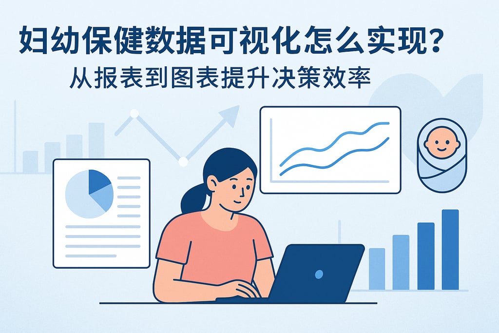 妇幼保健数据可视化怎么实现？从报表到图表提升决策效率