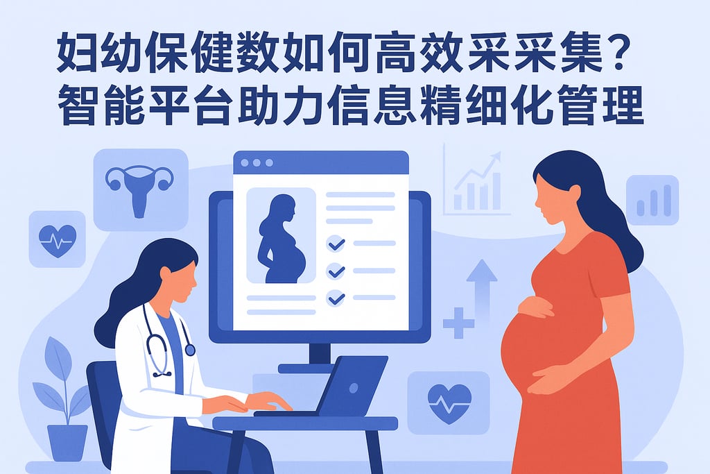 妇幼保健数据如何高效采集？智能平台助力信息精细化管理