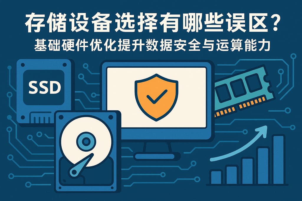 存储设备选择有哪些误区？基础硬件优化提升数据安全与运算能力