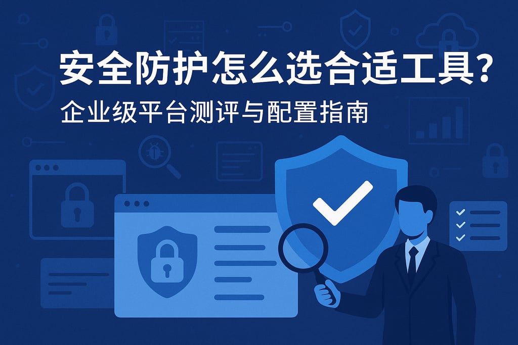 安全防护怎么选合适工具？企业级平台测评与配置指南