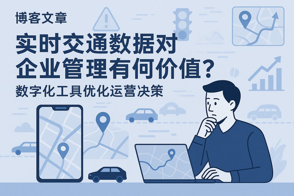 实时交通数据对企业管理有何价值？数字化工具优化运营决策