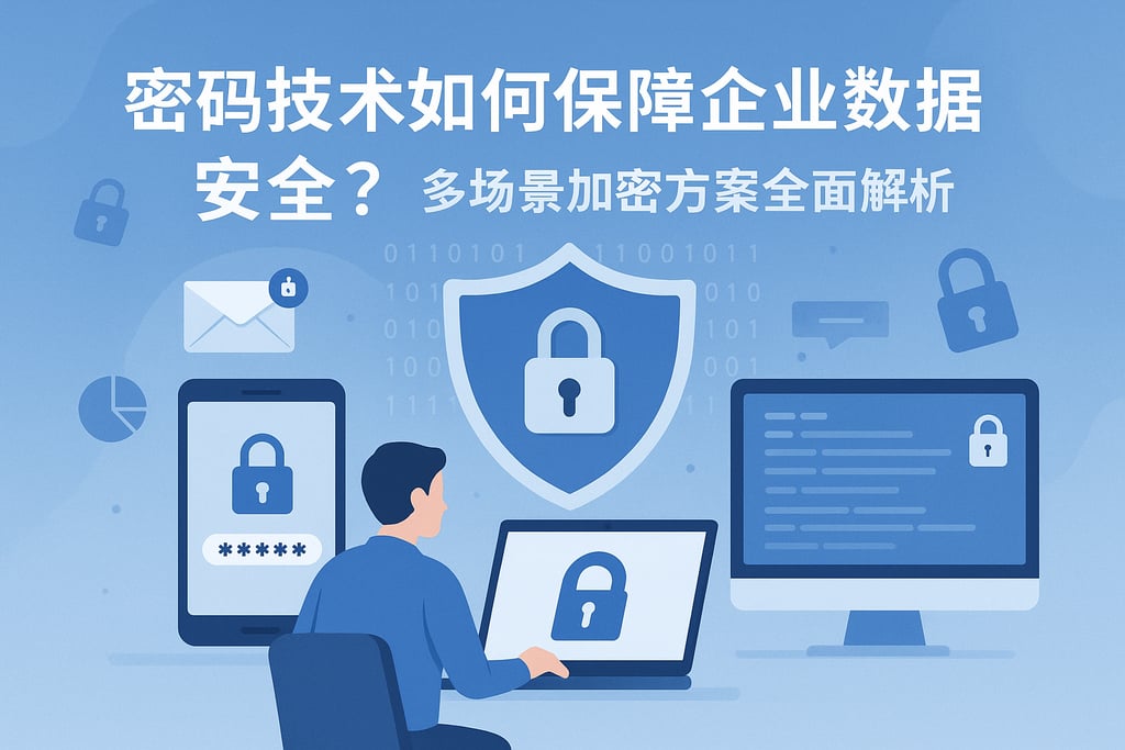 密码技术如何保障企业数据安全？多场景加密方案全面解析