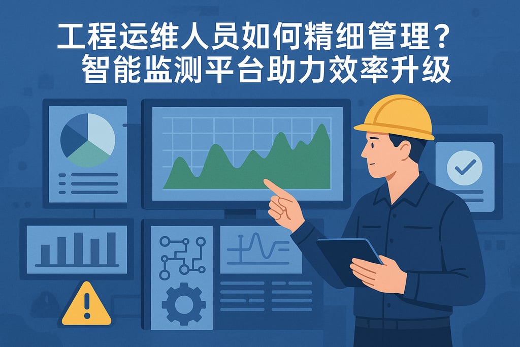 工程运维人员如何精细管理？智能监测平台助力效率升级