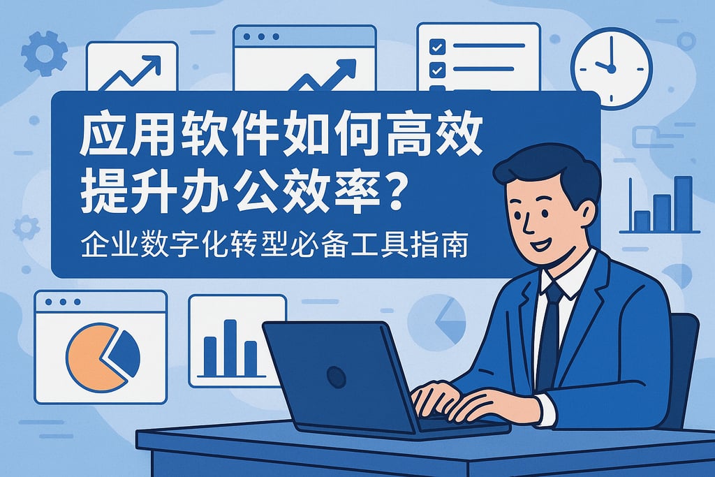应用软件如何高效提升办公效率？企业数字化转型必备工具指南