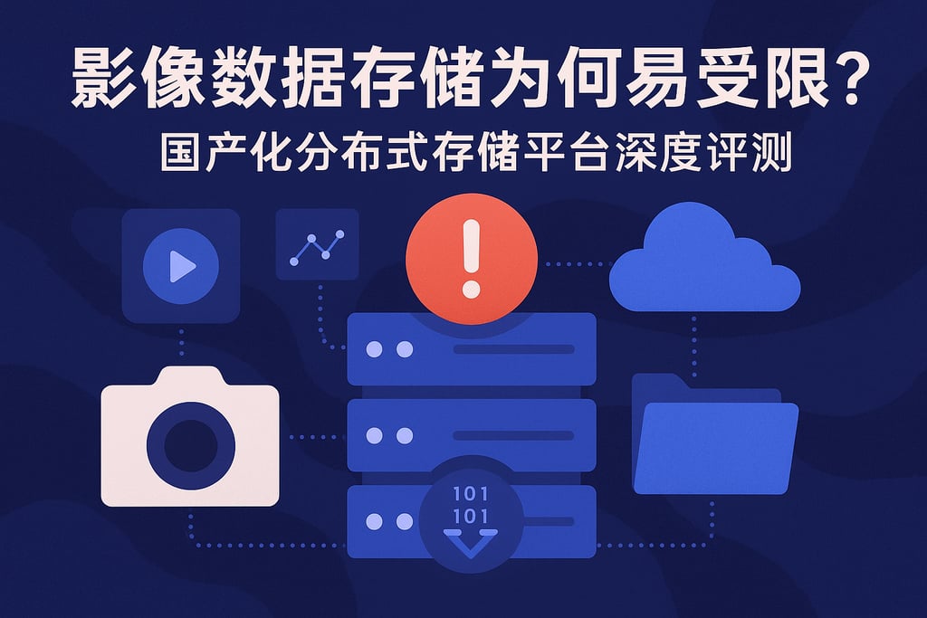 影像数据存储为何易受限？国产化分布式存储平台深度评测