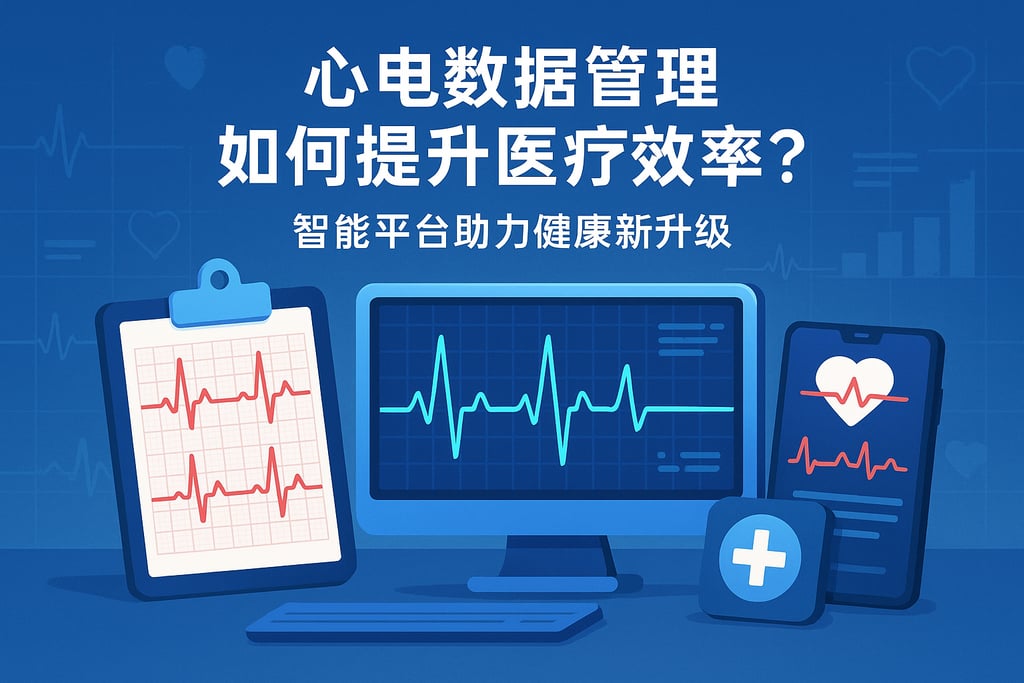 心电数据管理如何提升医疗效率？智能平台助力健康监测新升级