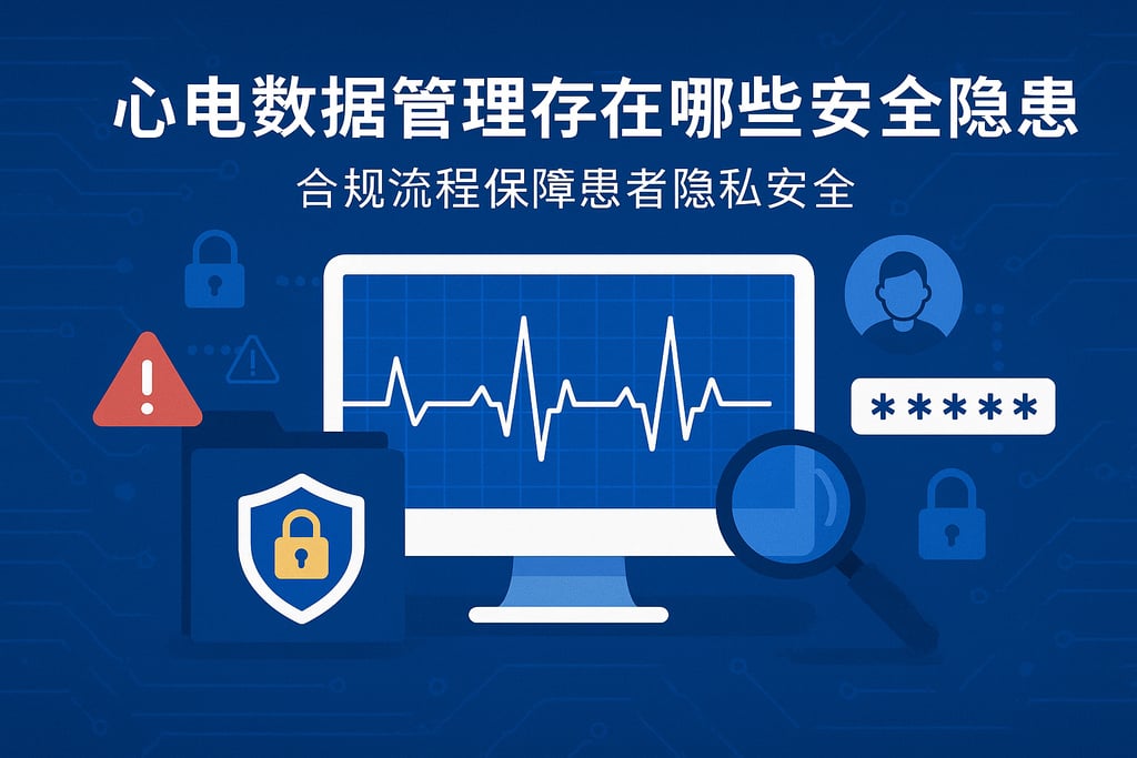 心电数据管理存在哪些安全隐患？合规流程保障患者隐私安全