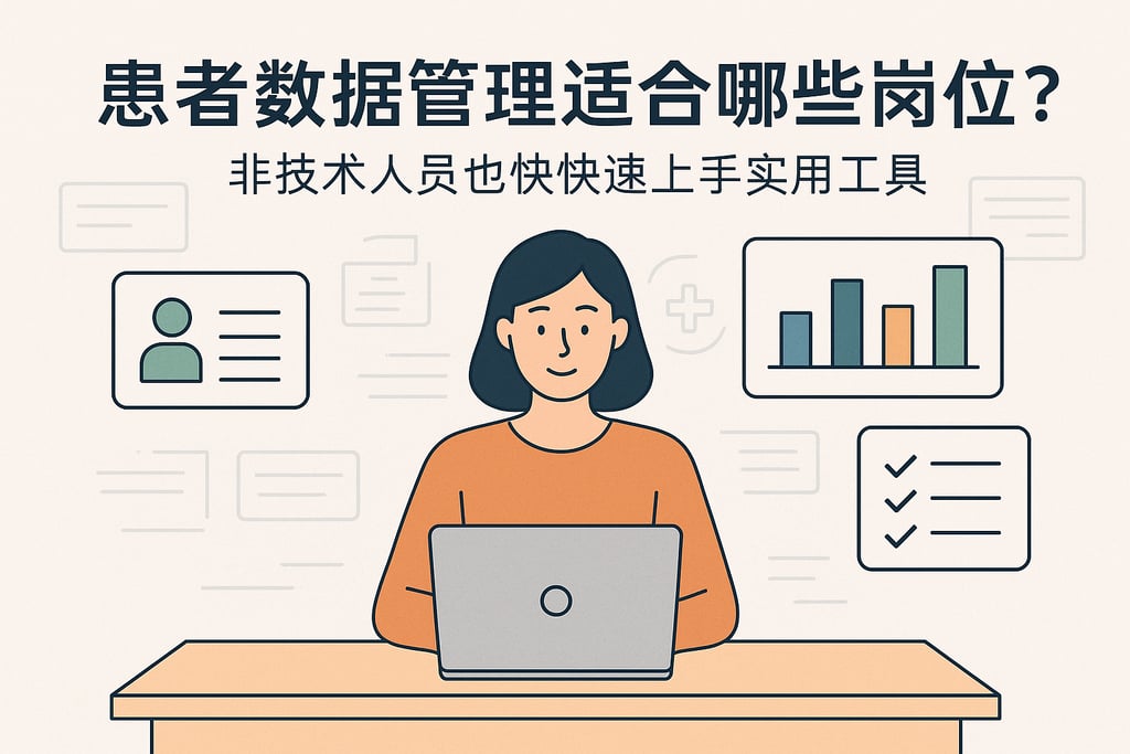 患者数据管理适合哪些岗位？非技术人员也能快速上手实用工具