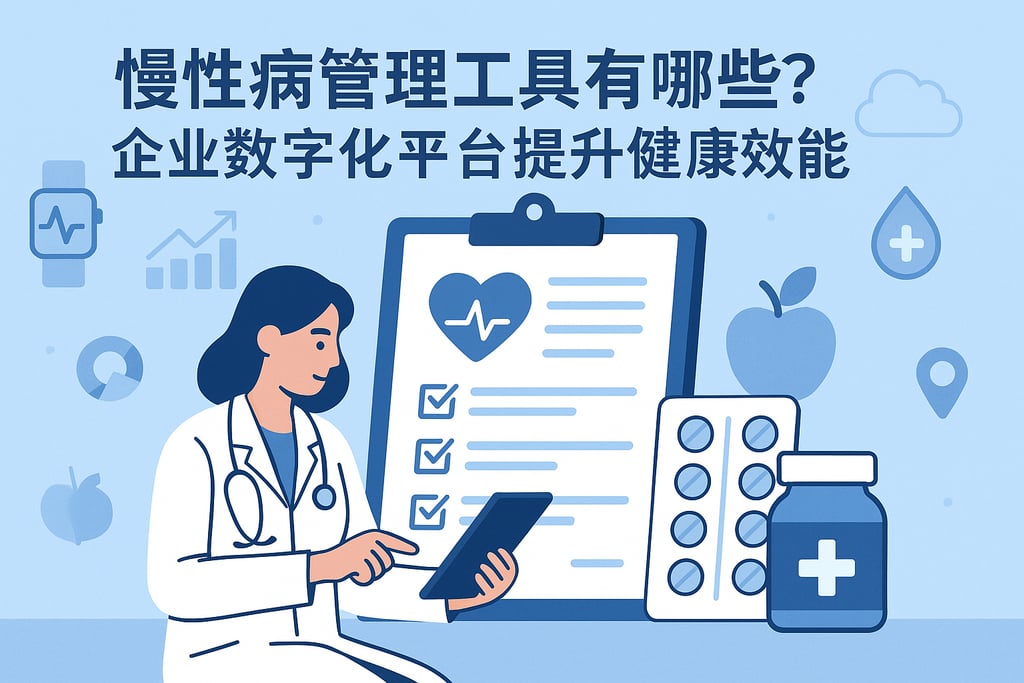 慢性病管理工具有哪些？企业数字化平台提升健康效能