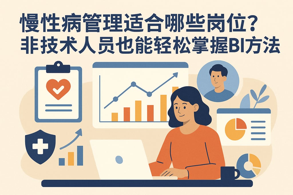 慢性病管理适合哪些岗位？非技术人员也能轻松掌握BI方法