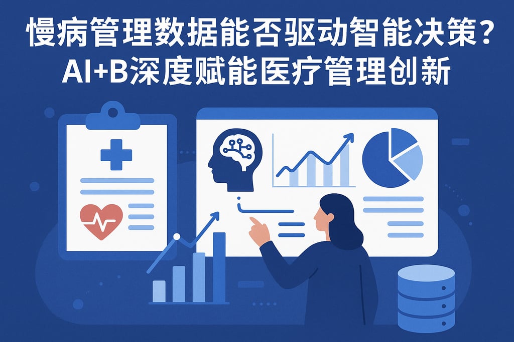 慢病管理数据能否驱动智能决策？AI+BI深度赋能医疗管理创新