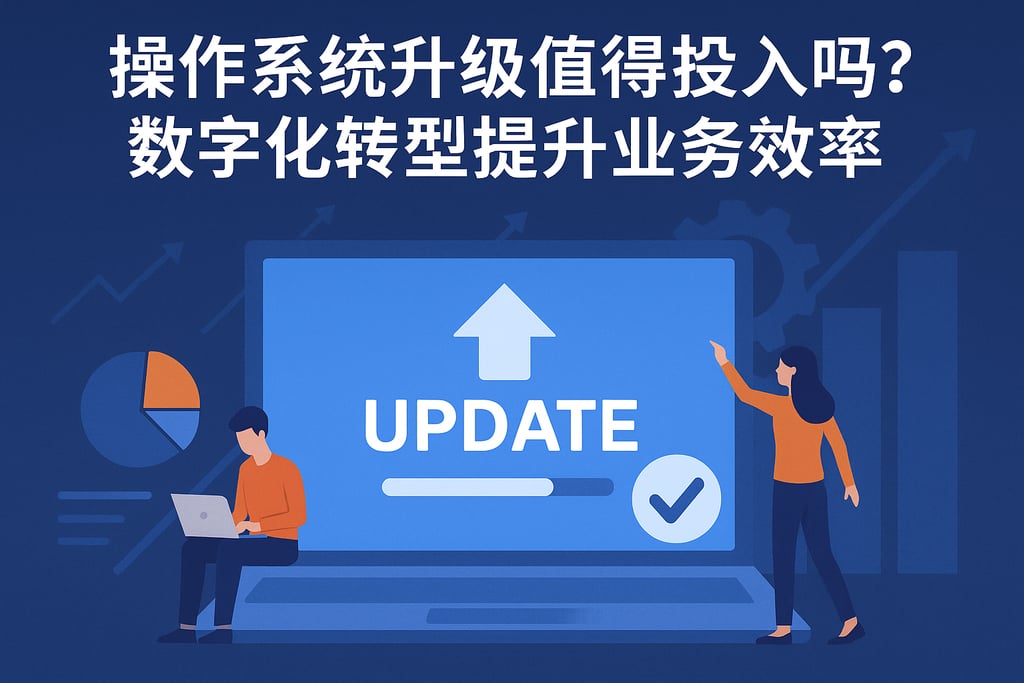 操作系统升级值得投入吗？数字化转型提升业务效率