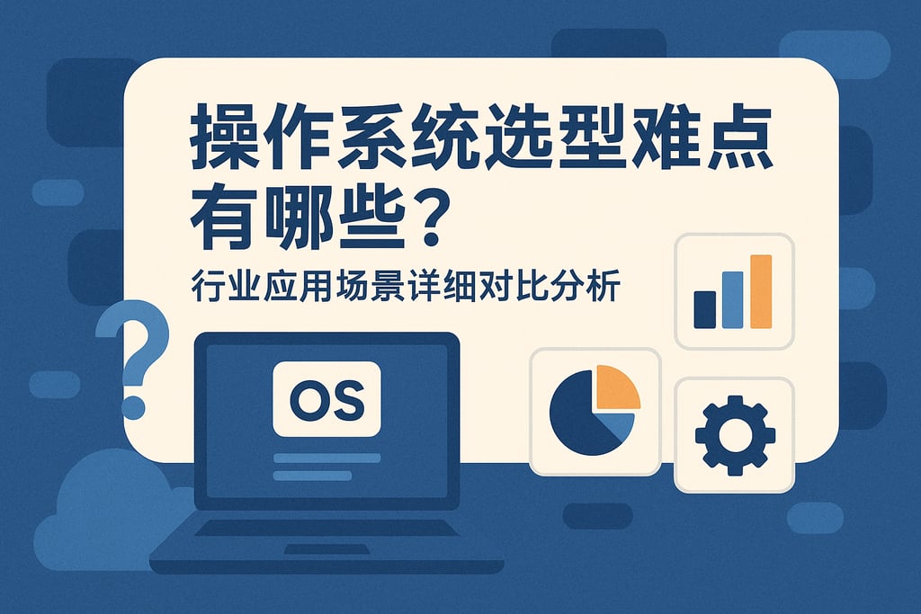 操作系统选型难点有哪些？行业应用场景详细对比分析