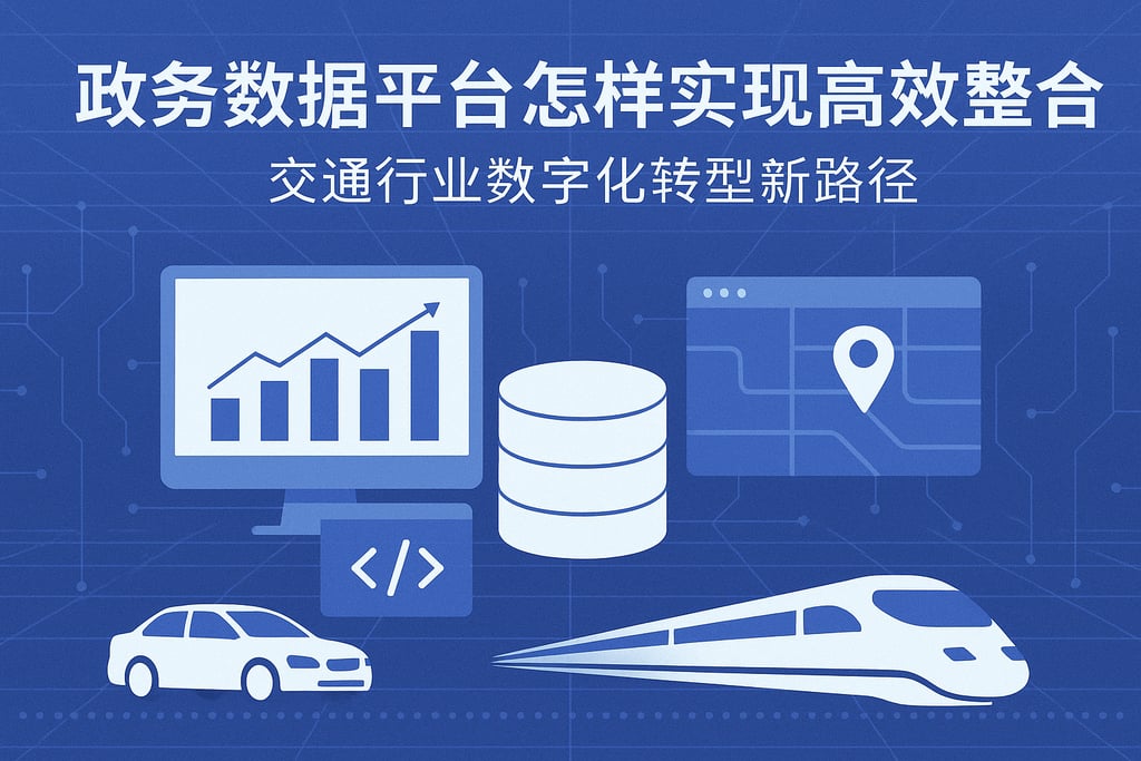 政务数据平台怎样实现高效整合？交通行业数字化转型新路径