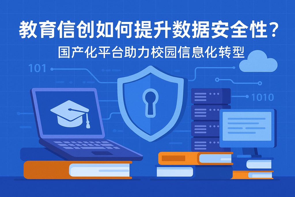 教育信创如何提升数据安全性？国产化平台助力校园信息化转型