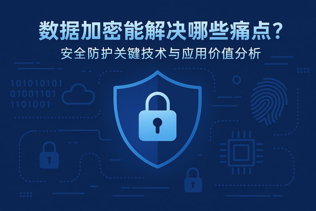 数据加密能解决哪些痛点？安全防护关键技术与应用价值分析