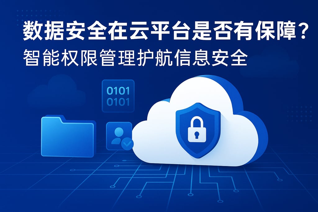 数据安全在云平台是否有保障？智能权限管理护航信息安全