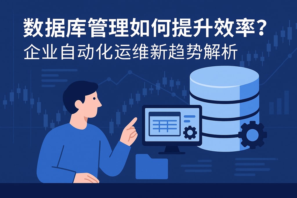 数据库管理如何提升效率？企业自动化运维新趋势解析