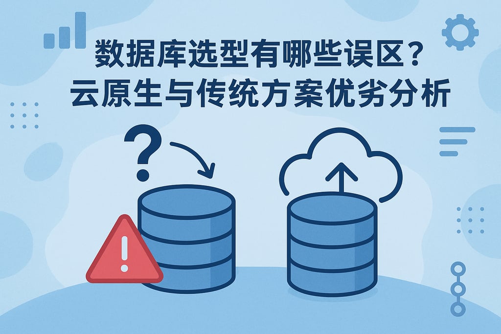 数据库选型有哪些误区？云原生与传统方案优劣分析
