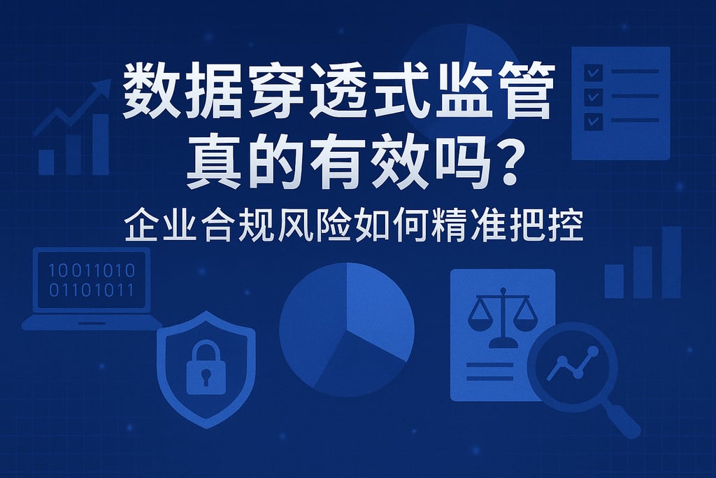 数据穿透式监管真的有效吗？企业合规风险如何精准把控？