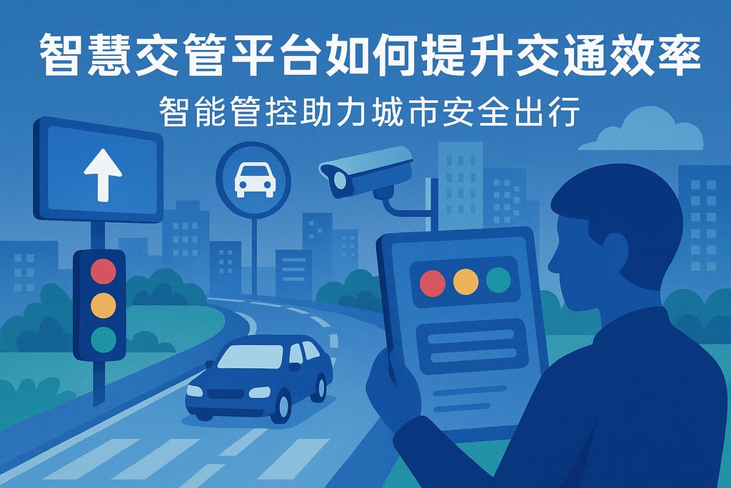 智慧交管平台如何提升交通效率？智能管控助力城市安全出行