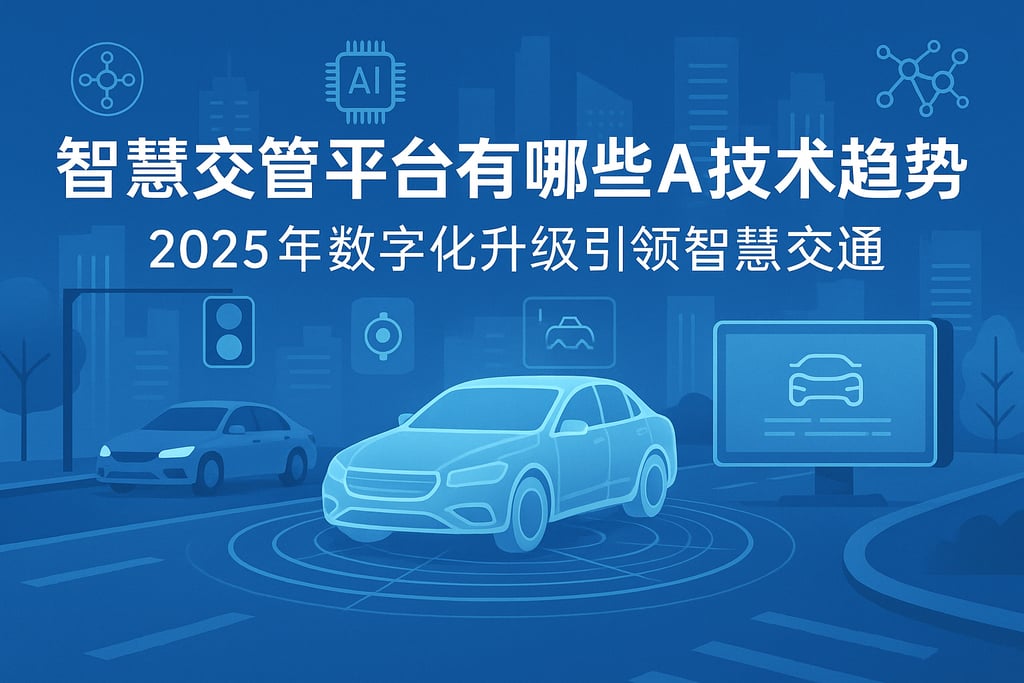 智慧交管平台有哪些AI技术趋势？2025年数字化升级引领智慧交通