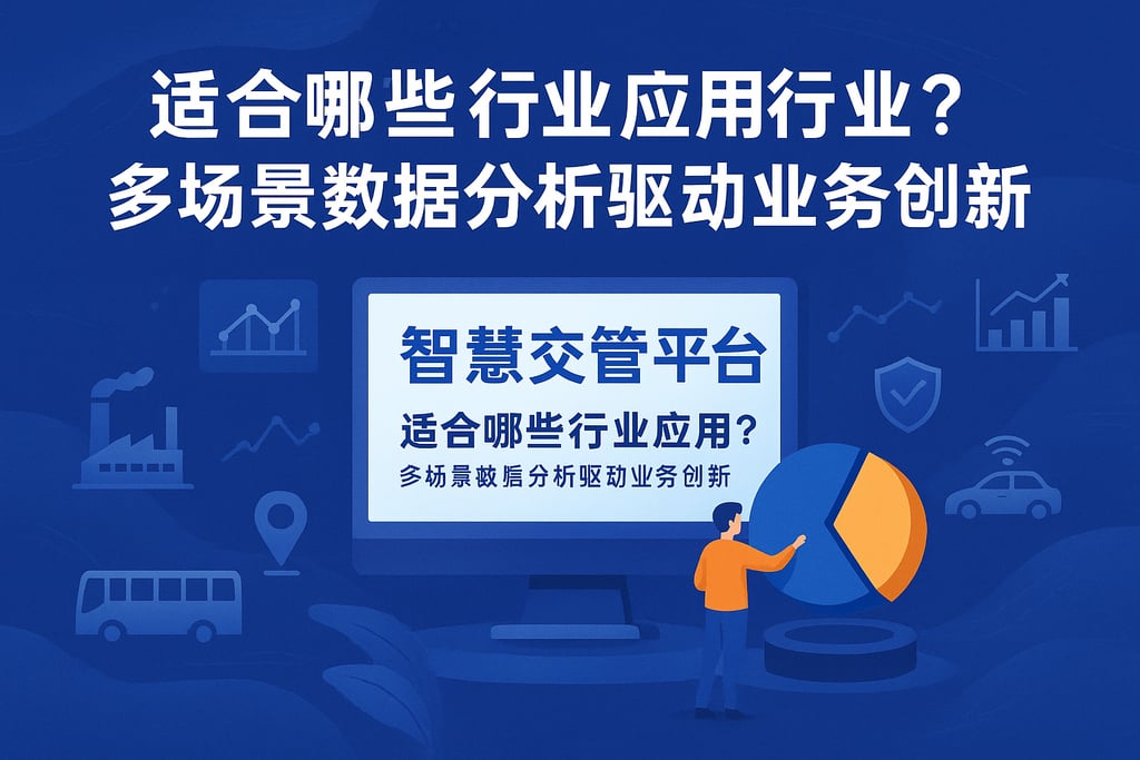 智慧交管平台适合哪些行业应用？多场景数据分析驱动业务创新