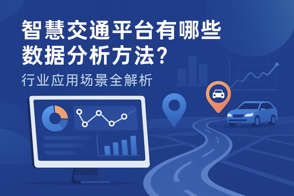 智慧交通平台有哪些数据分析方法？行业应用场景全解析