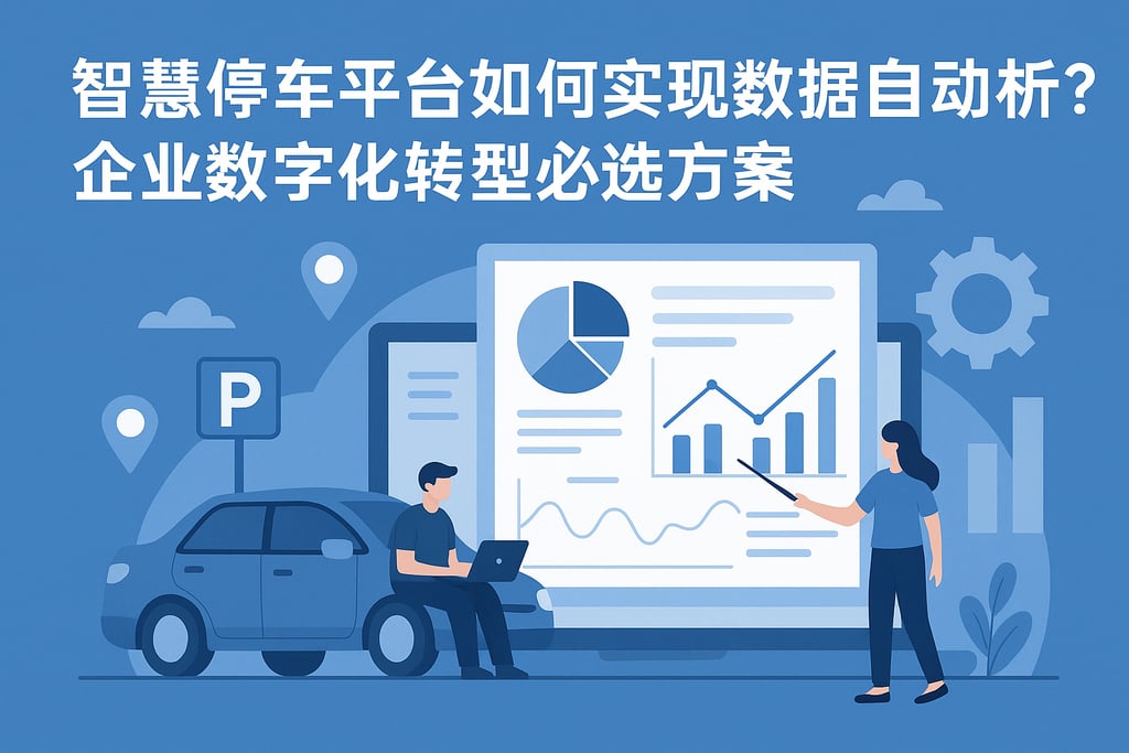 智慧停车平台如何实现数据自动分析？企业数字化转型必选方案