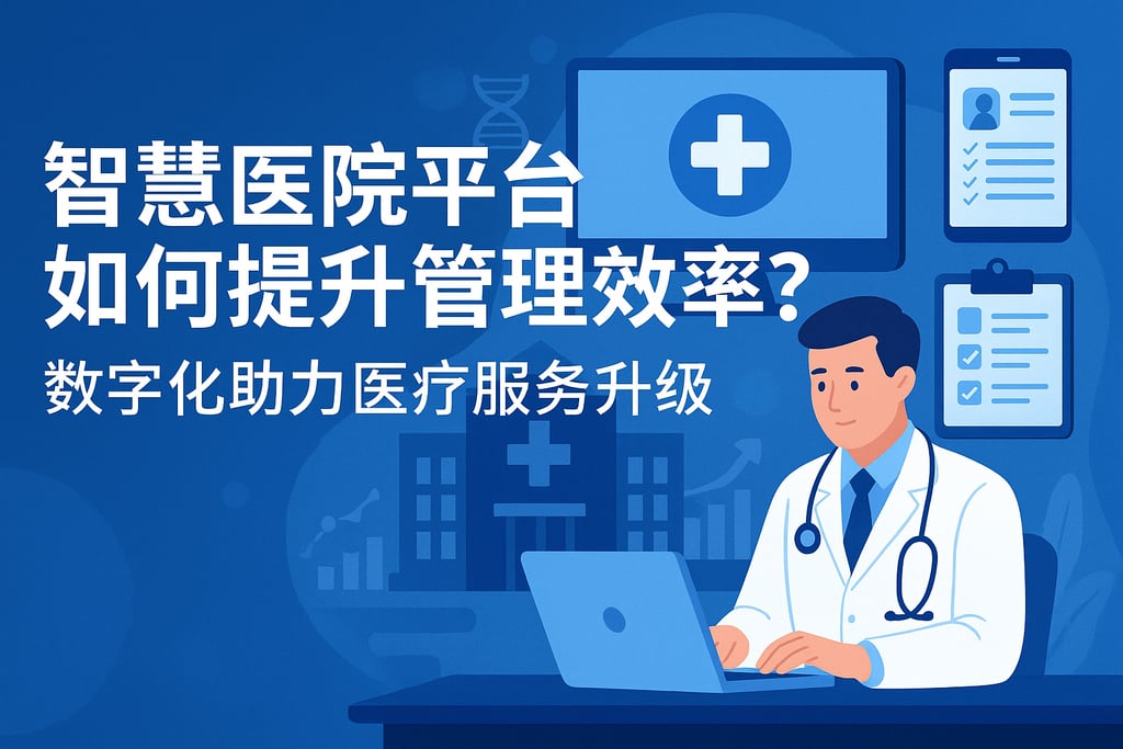 智慧医院平台如何提升管理效率？数字化助力医疗服务升级