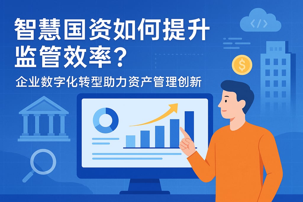 智慧国资如何提升监管效率？企业数字化转型助力资产管理创新