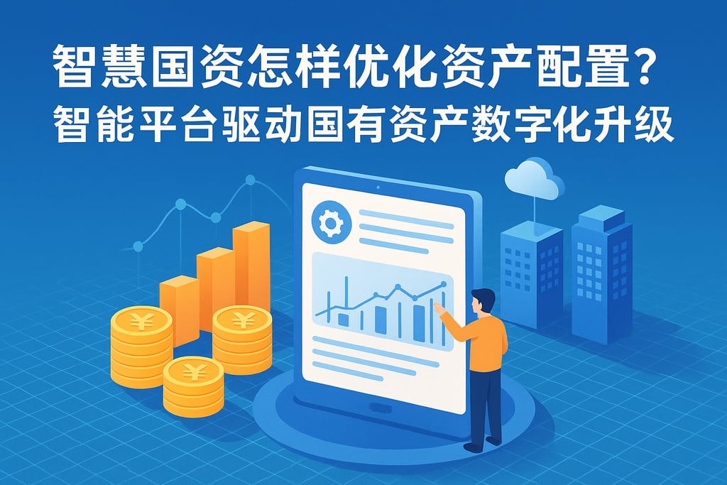 智慧国资怎样优化资产配置？智能平台驱动国有资产数字化升级