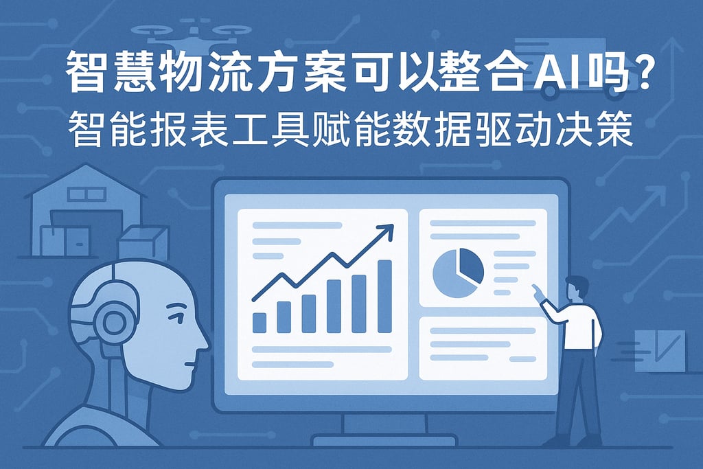 智慧物流方案可以整合AI吗？智能报表工具赋能数据驱动决策