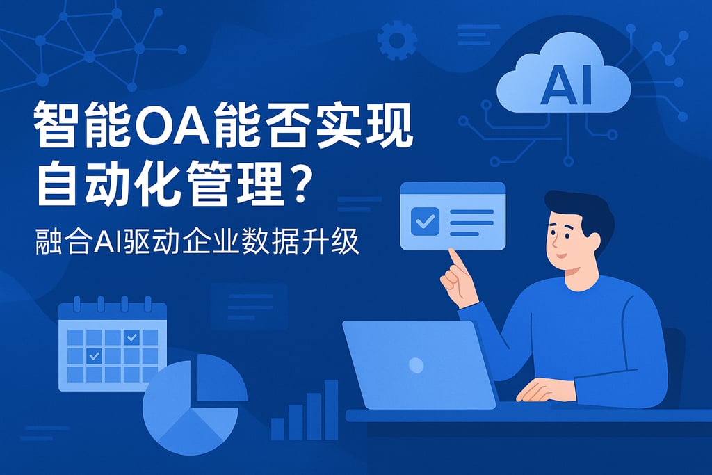 智能OA能否实现自动化管理？融合AI驱动企业数据升级