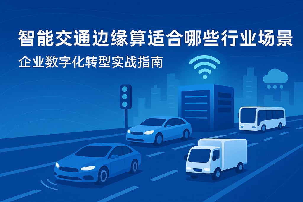 智能交通边缘计算适合哪些行业场景？企业数字化转型实战指南