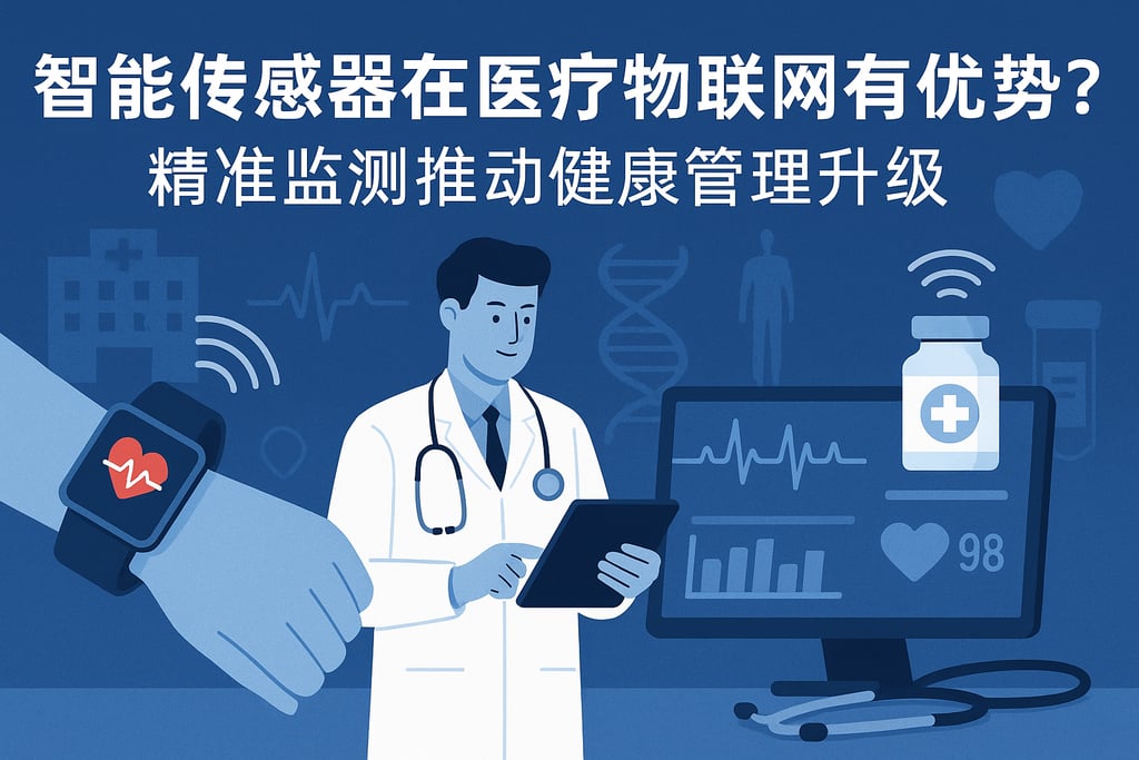 智能传感器在医疗物联网有何优势？精准监测推动健康管理升级