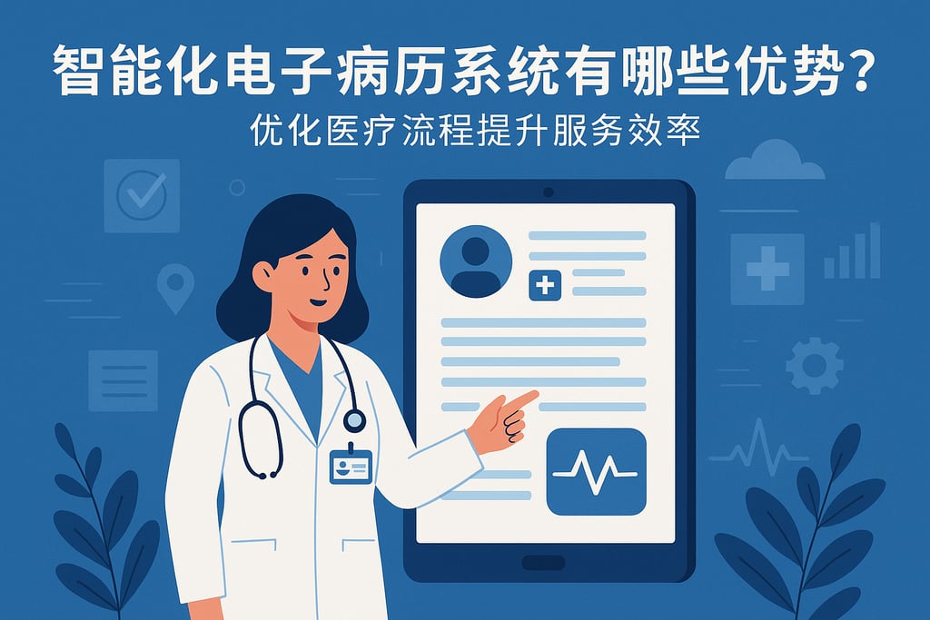 智能化电子病历系统有哪些优势？优化医疗流程提升服务效率