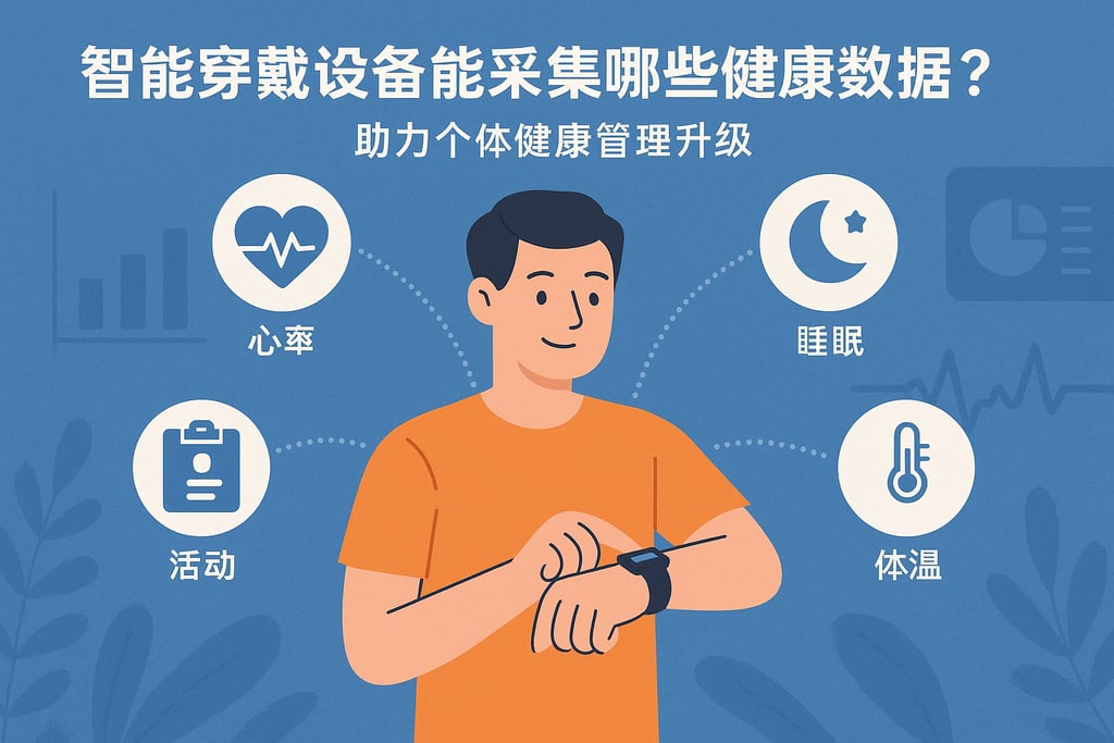 智能穿戴设备能采集哪些健康数据？助力个体健康管理升级