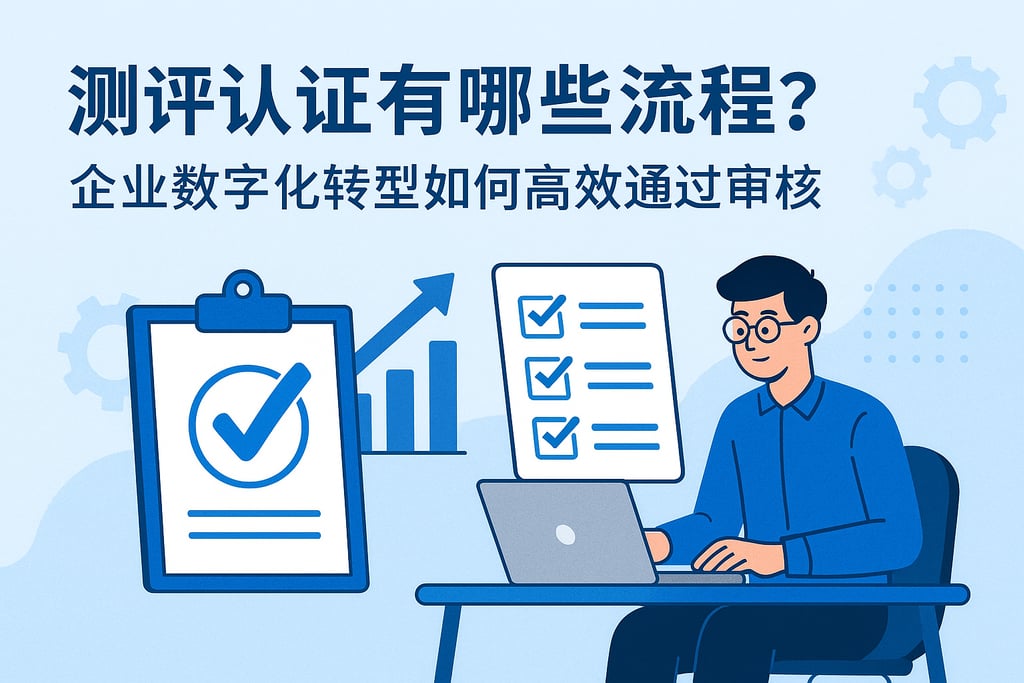 测评认证有哪些流程？企业数字化转型如何高效通过审核