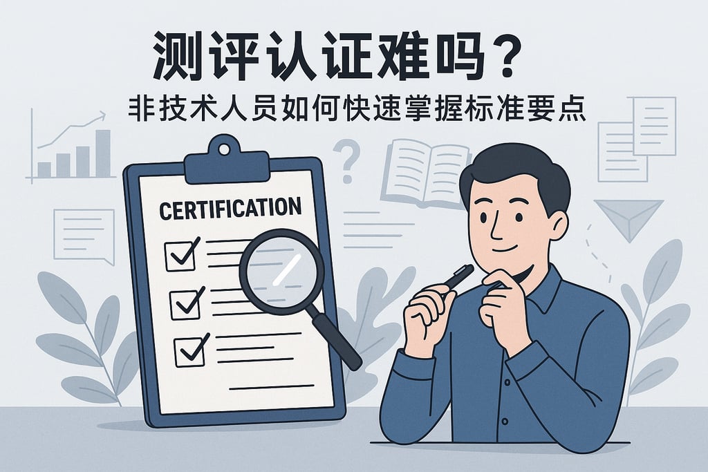 测评认证难吗？非技术人员如何快速掌握标准要点